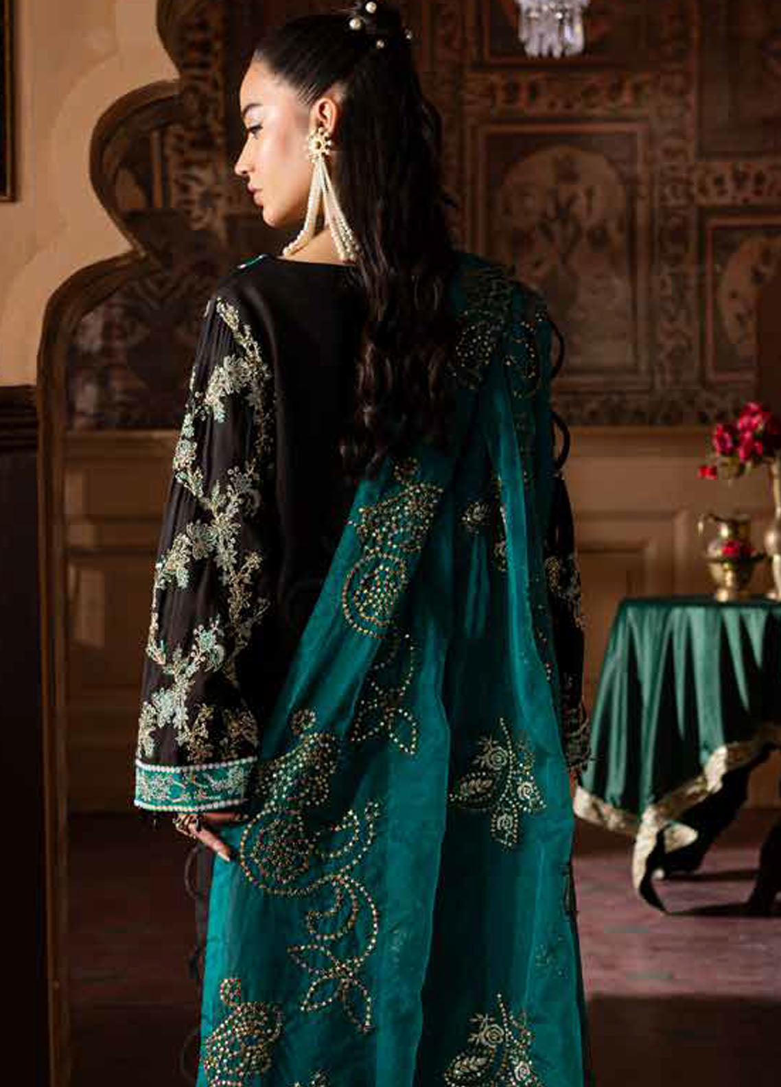 Nur Mahal by Nureh Unstitched Silk Edit 2025 NE-140