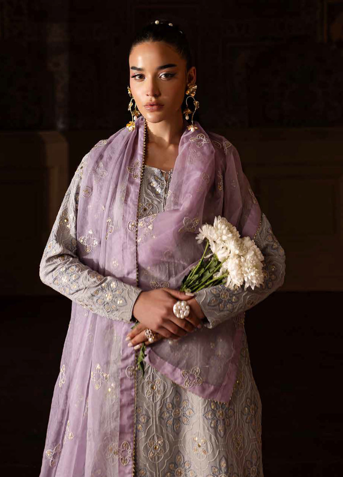 Nur Mahal by Nureh Unstitched Silk Edit 2025 NE-142