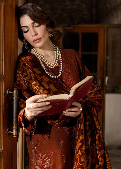 Nureh Unstitched Exclusive Luxury Winter Collection 2024 NE - 120