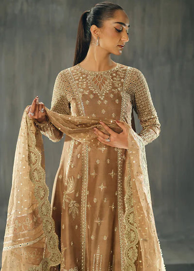 Nyra Pret Embroidered Silk 3 Piece Suit Coco