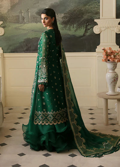 Nyra Pret Embroidered Organza 3 Piece Suit Jade