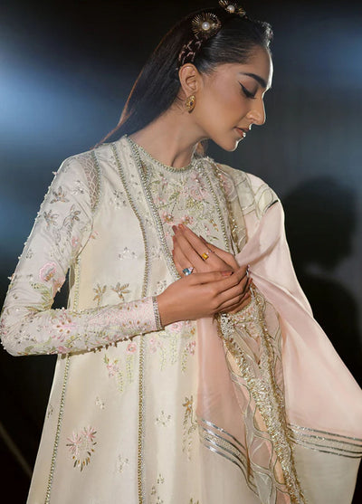 Nyra Pret Embroidered Silk 3 Piece Suit Heer