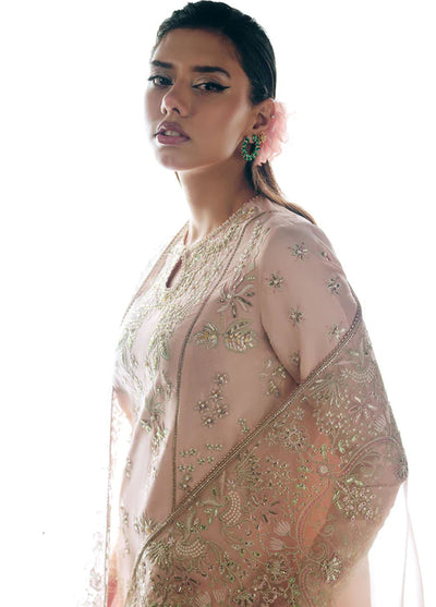 Nyra Pret Embroidered Silk 3 Piece Suit Zoe