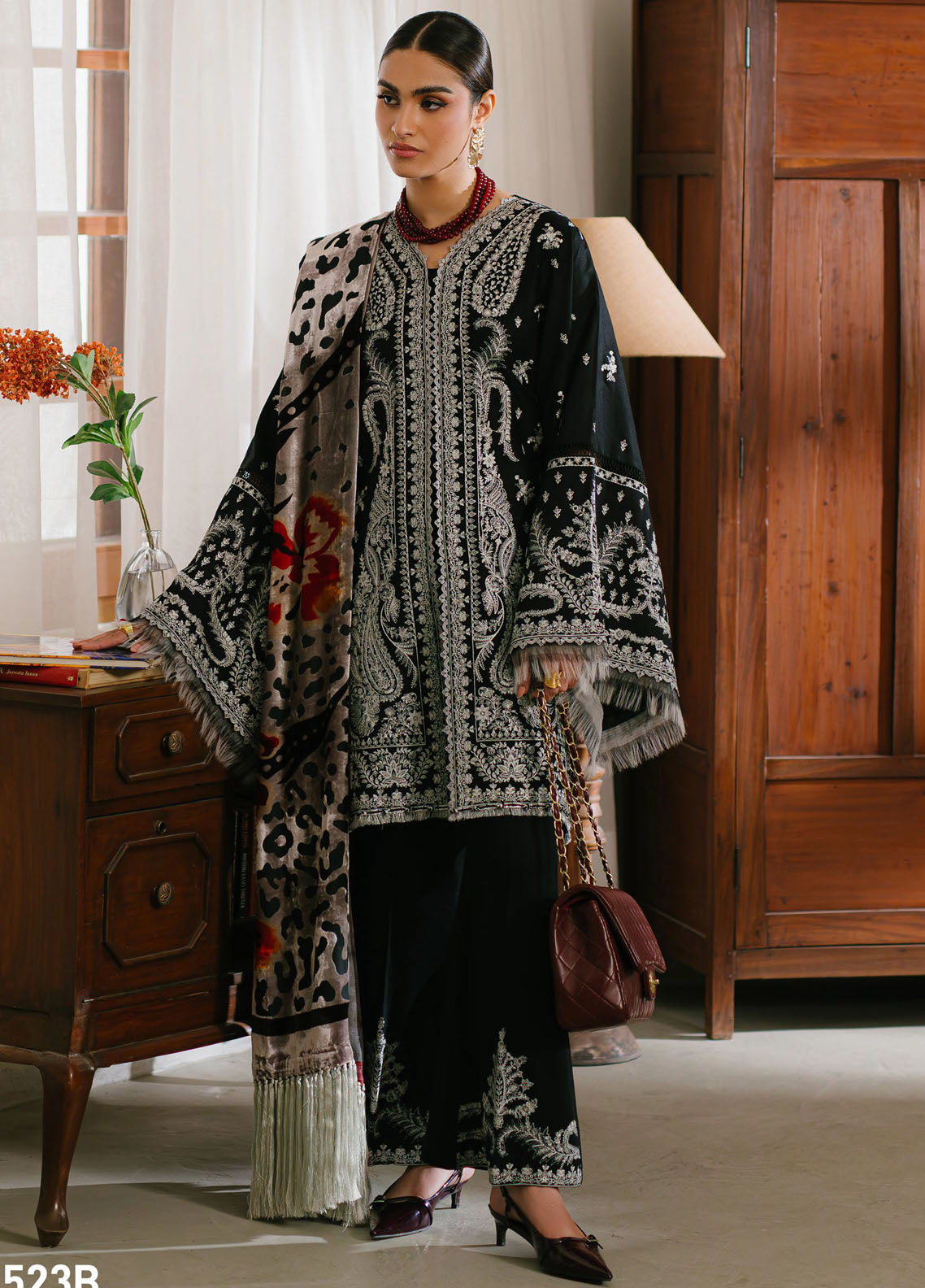 Olivia by Bin Ilyas Unstitched Winter Collection 2024 523 B