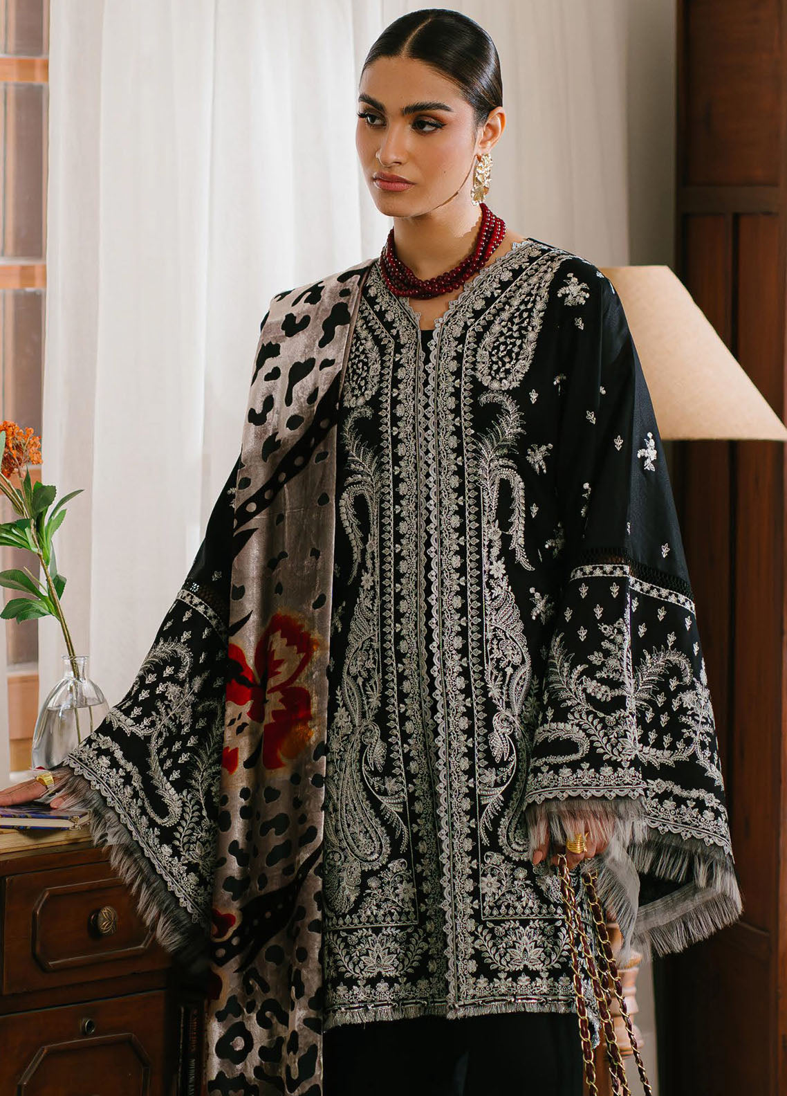 Olivia by Bin Ilyas Unstitched Winter Collection 2024 523 B