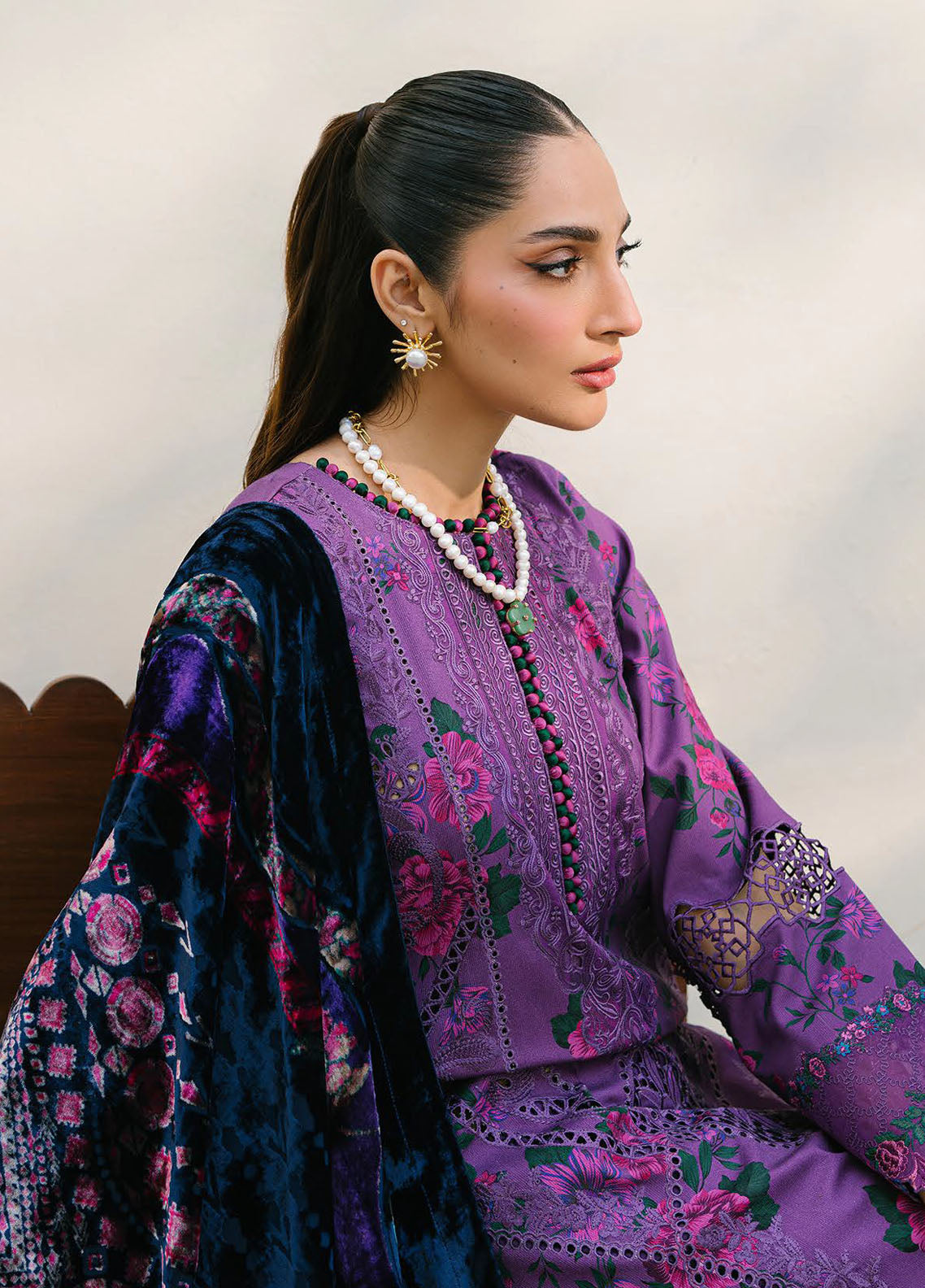 Olivia by Bin Ilyas Unstitched Winter Collection 2024 526 A