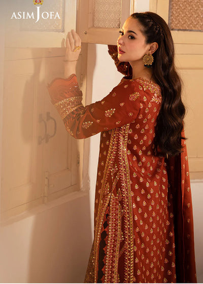 Pashmina by Asim Jofa Unstitched Winter Collection 2024 AJKI-07