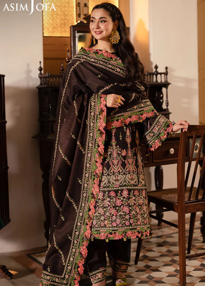 Pashmina by Asim Jofa Unstitched Winter Collection 2024 AJKI-09