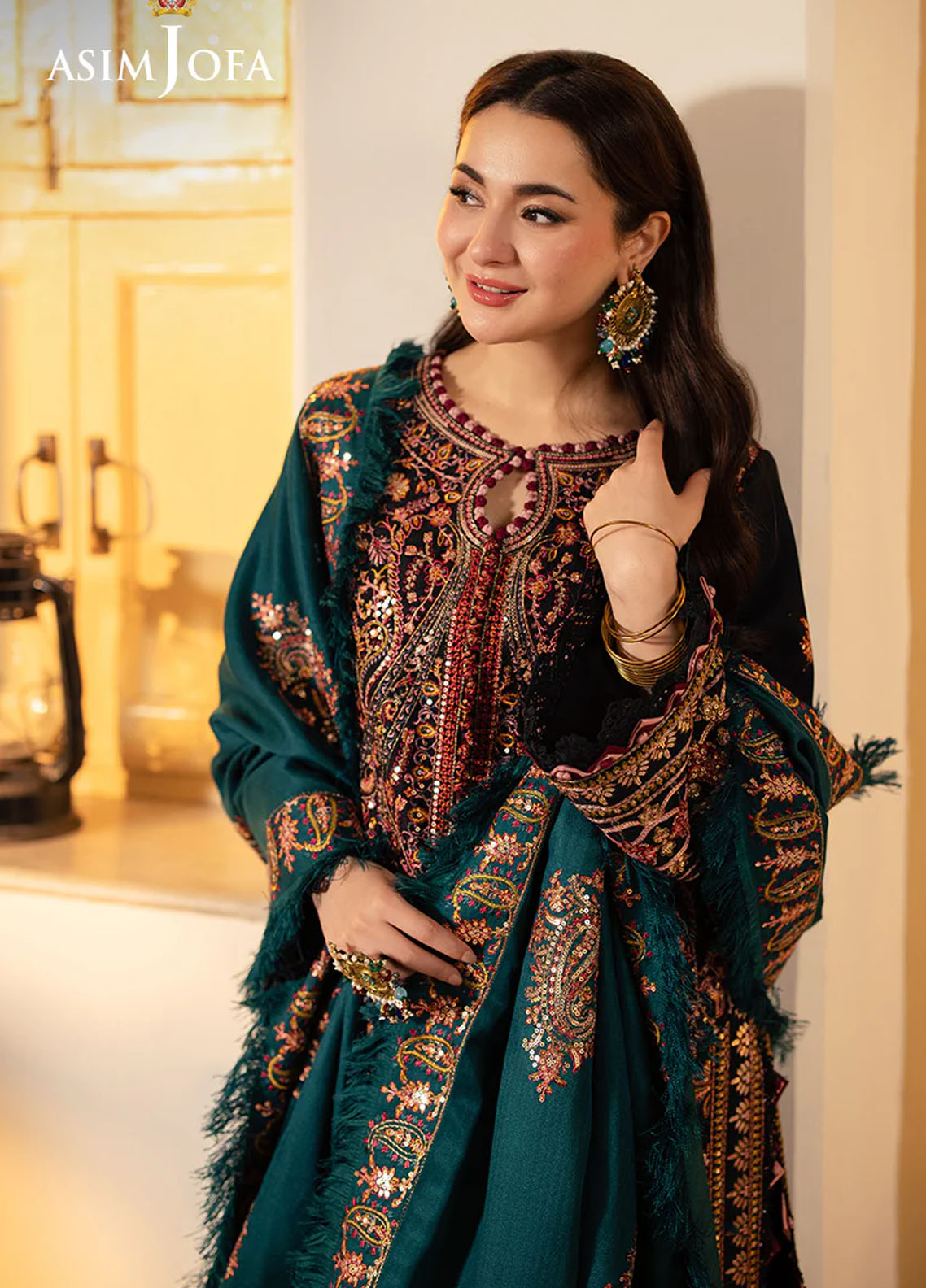 Pashmina by Asim Jofa Unstitched Winter Collection 2024 AJKI-06