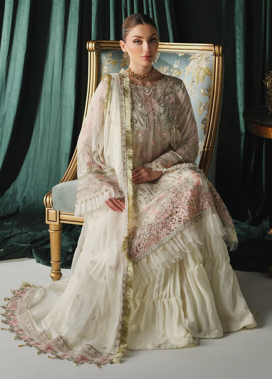 Paras by Pasha Ayla Unstitched Luxury Collection 2024 PR107-Jasmine