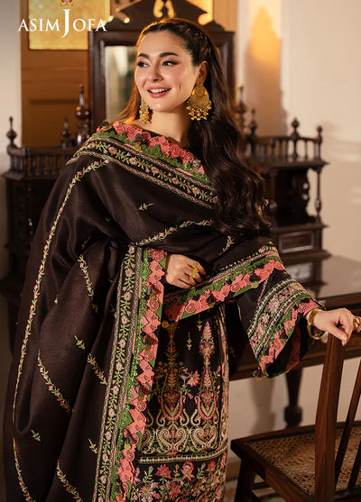 Pashmina by Asim Jofa Unstitched Winter Collection 2024 AJKI-09