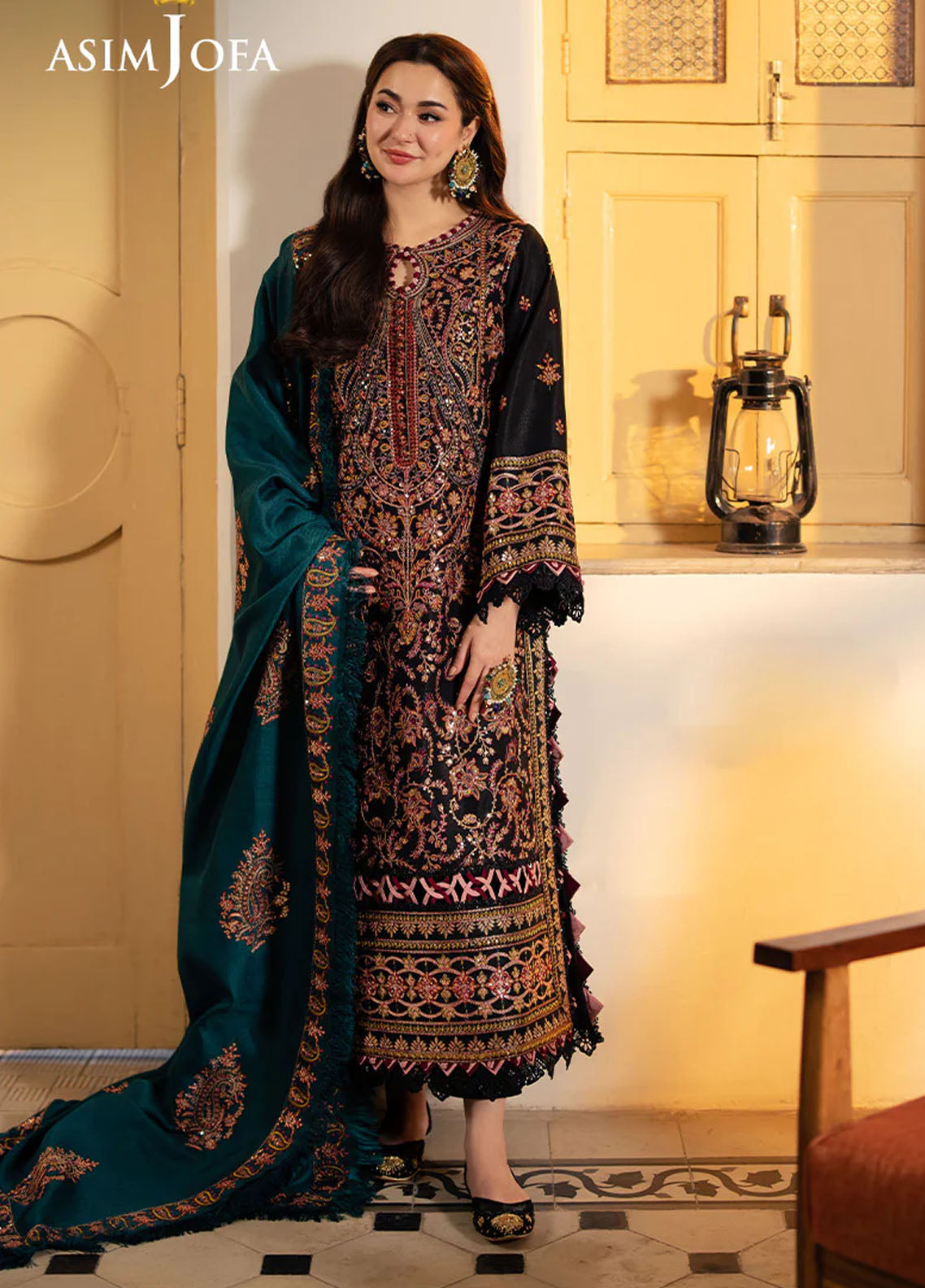 Pashmina by Asim Jofa Unstitched Winter Collection 2024 AJKI-06