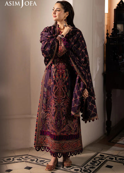 Pashmina by Asim Jofa Unstitched Winter Collection 2024 AJKI-02