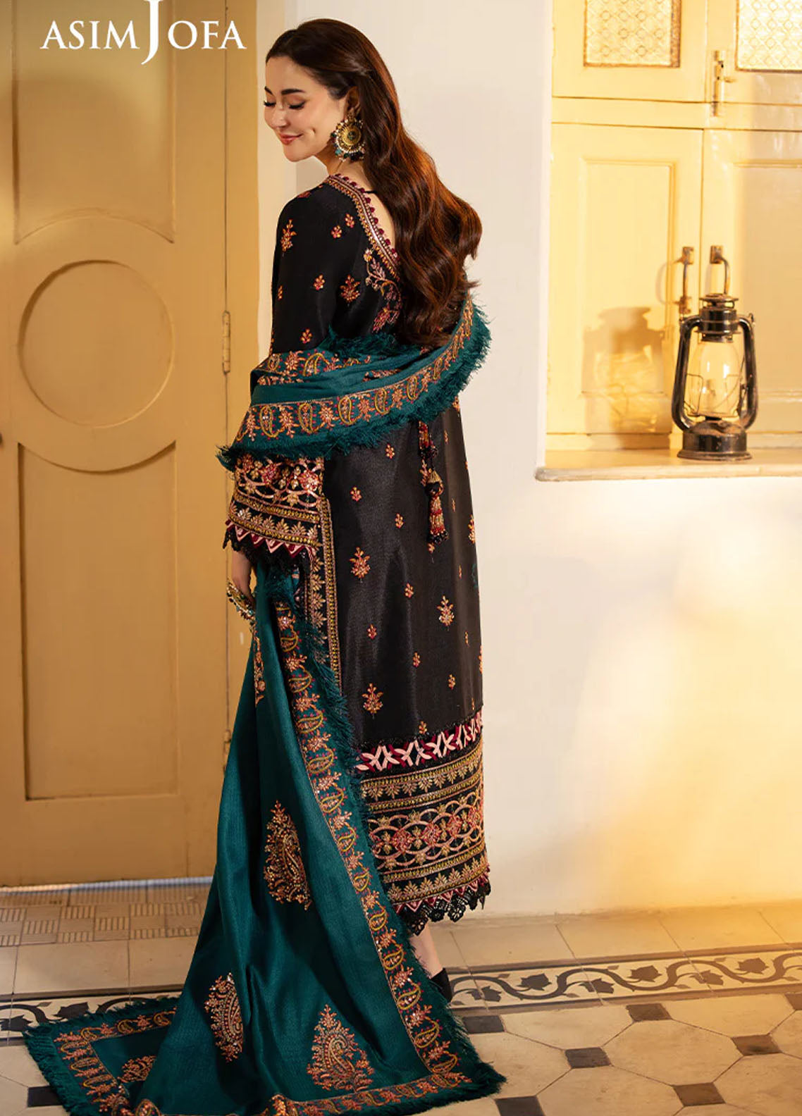 Pashmina by Asim Jofa Unstitched Winter Collection 2024 AJKI-06