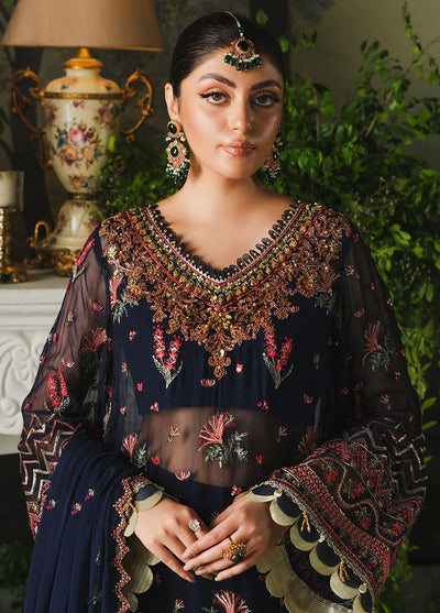 Paras by Pasha Ayla Unstitched Luxury Collection 2024 PR102-Midnight