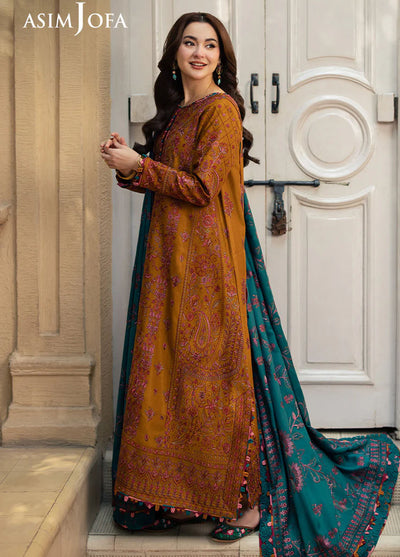 Pashmina by Asim Jofa Unstitched Winter Collection 2024 AJKI-04