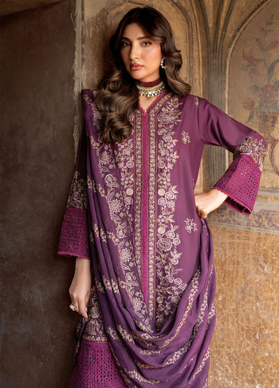 Panache Apparel Pret Embroidered Lawn 3 Piece Suit Almas