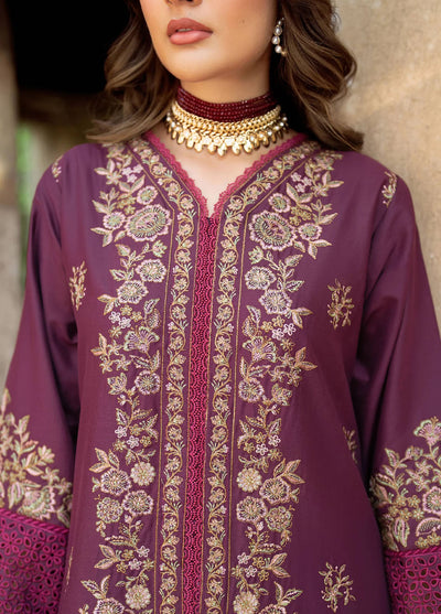 Panache Apparel Pret Embroidered Lawn 3 Piece Suit Almas
