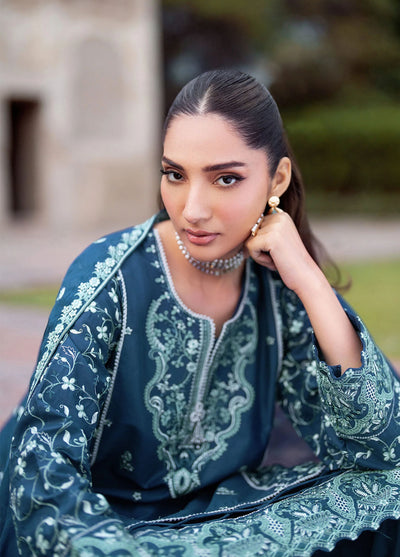 Panache Apparel Pret Embroidered Lawn 3 Piece Suit Gulzar