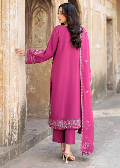 Panache Apparel Pret Embroidered Lawn 3 Piece Suit Nazakat