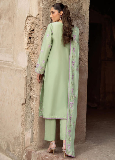 Panache Apparel Pret Embroidered Lawn 3 Piece Suit Roshni