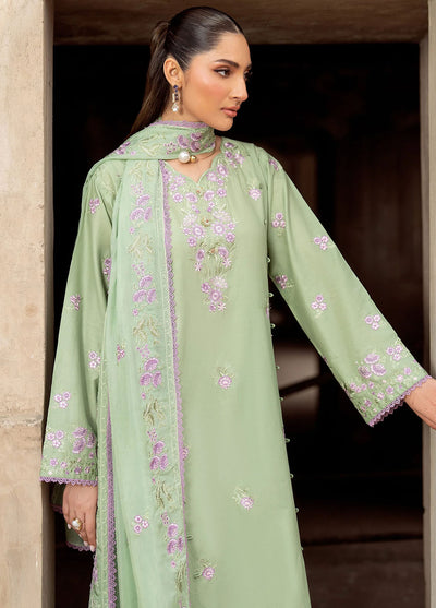 Panache Apparel Pret Embroidered Lawn 3 Piece Suit Roshni