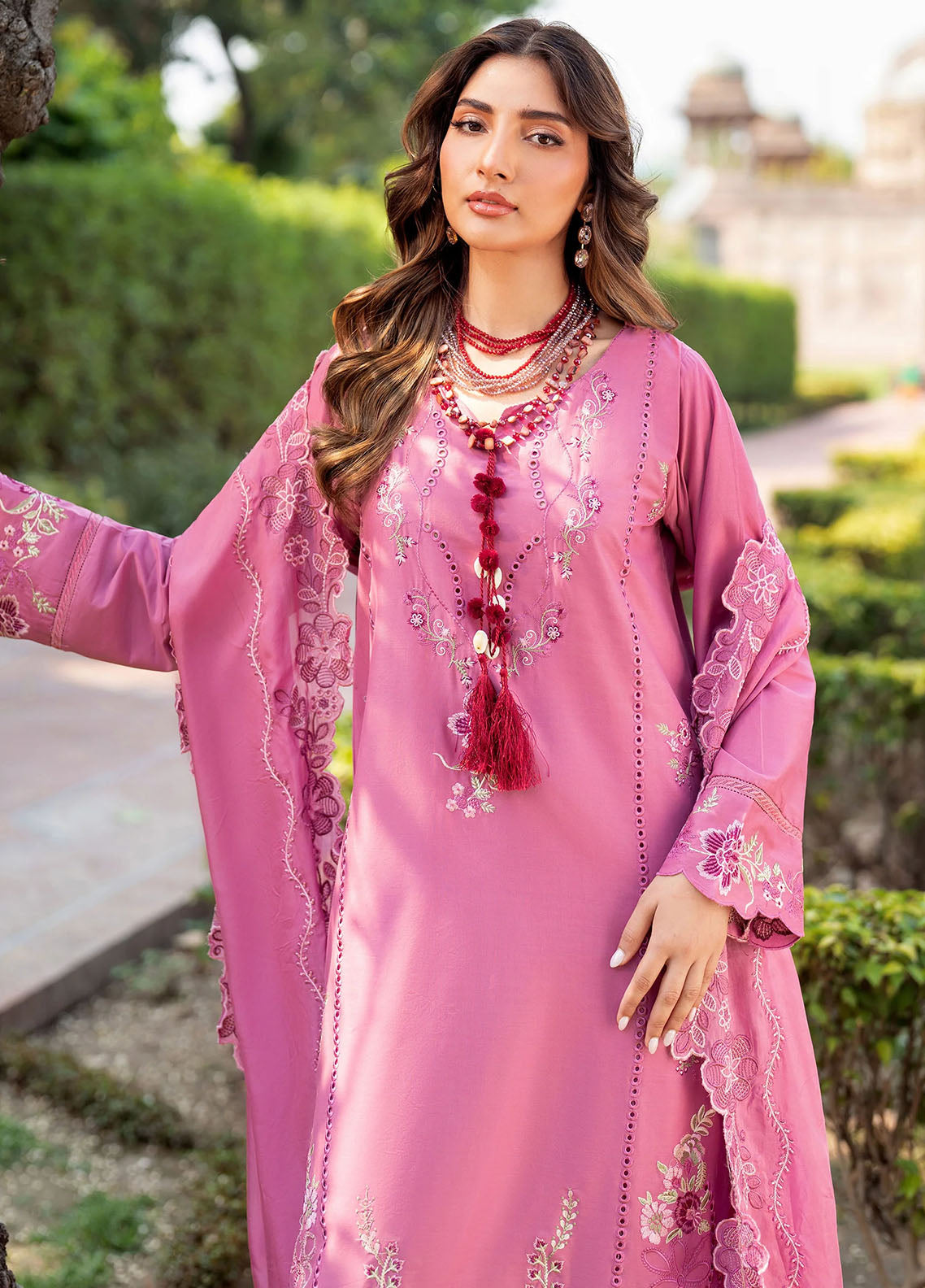 Panache Apparel Pret Embroidered Lawn 3 Piece Suit Suroor
