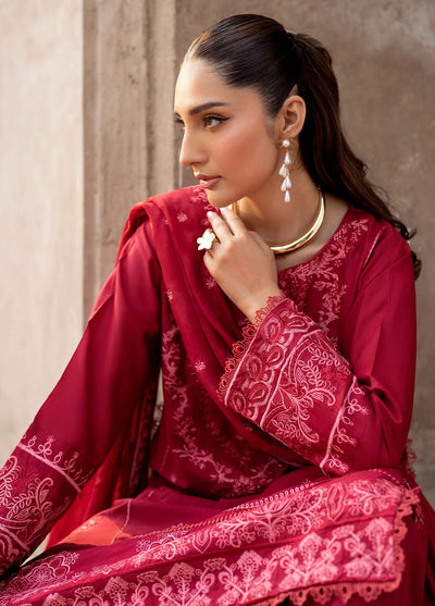 Panache Apparel Pret Embroidered Lawn 3 Piece Suit Taranum