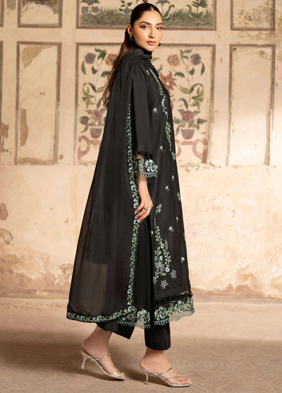 Panache Apparel Pret Embroidered Lawn 3 Piece Suit Tehzeeb