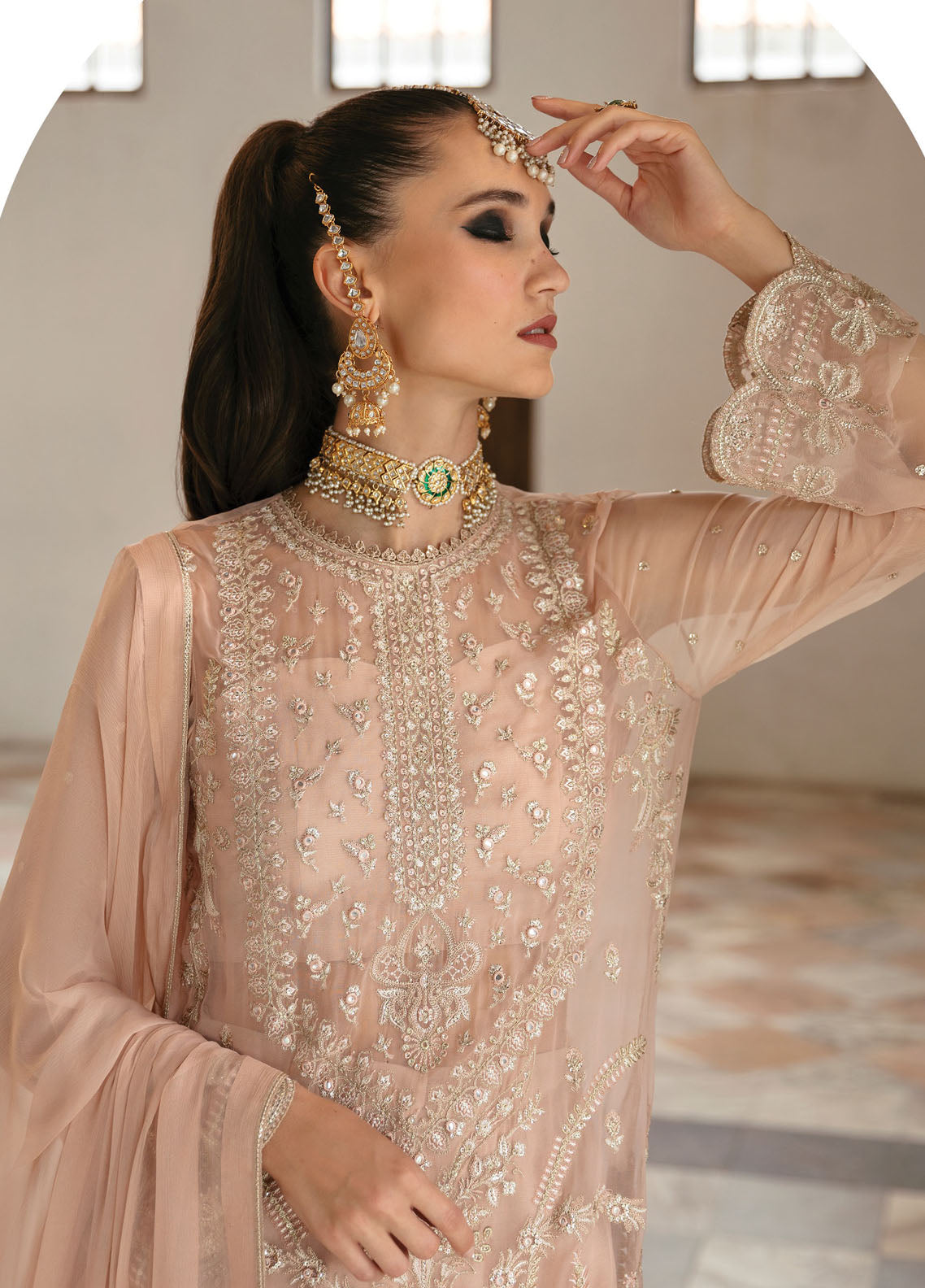 Panache By Ayzel By Afrozeh The Thailand Chapter Luxury Formal Collection 2023 AZ-V5-05 Amour