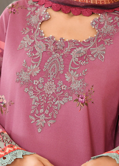 Pareesa by Roheenaz Printed Cambric Suits Unstitched 3 Piece RN25P RNZ-01 B Nabeeha