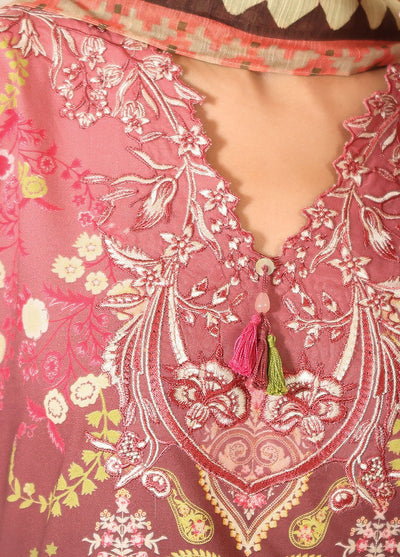 Pareesa by Roheenaz Printed Cambric Suits Unstitched 3 Piece RN25P RNZ-04 A Humaina