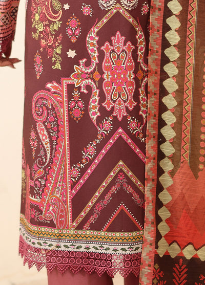 Pareesa by Roheenaz Printed Cambric Suits Unstitched 3 Piece RN25P RNZ-04 A Humaina
