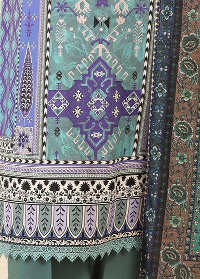 Pareesa by Roheenaz Printed Cambric Suits Unstitched 3 Piece RN25P RNZ-05 B Fabeha