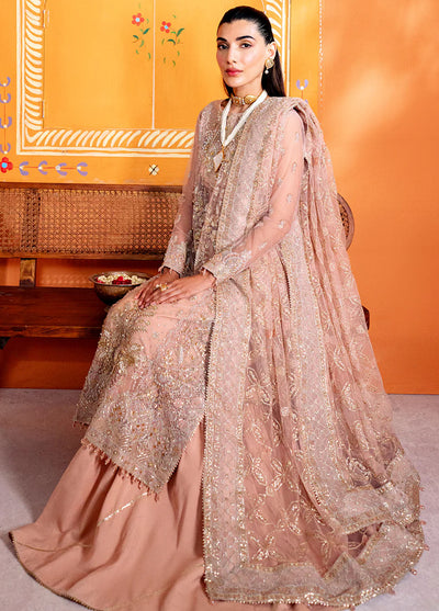 Parinaaz By Neeshay Embroidered Net Suit Unstitched 3 Piece NSH24P Ghazal - Formal Collection