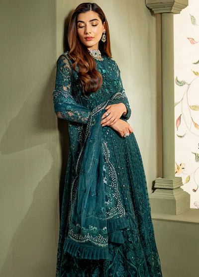 Parinaaz By Neeshay Embroidered Net Suit Unstitched 3 Piece NSH24P Shahana - Formal Collection