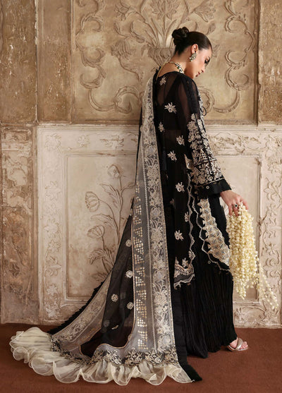 Parishay Embroidered Chiffon Suits Unstitched 3 Piece PRS25JP D-09 JRA - 09
