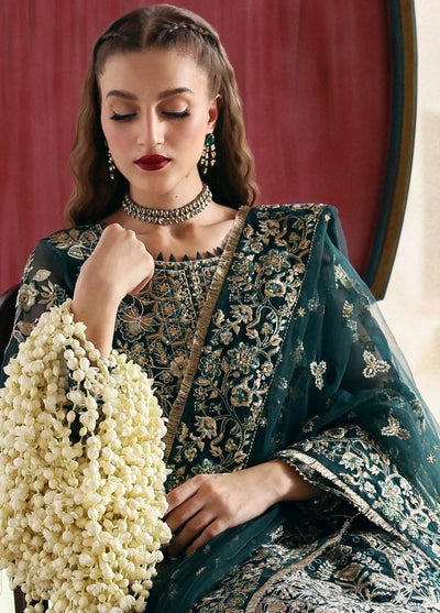 Parishay Embroidered Organza Suits Unstitched 3 Piece PRS25JP D-08 JRA - 08
