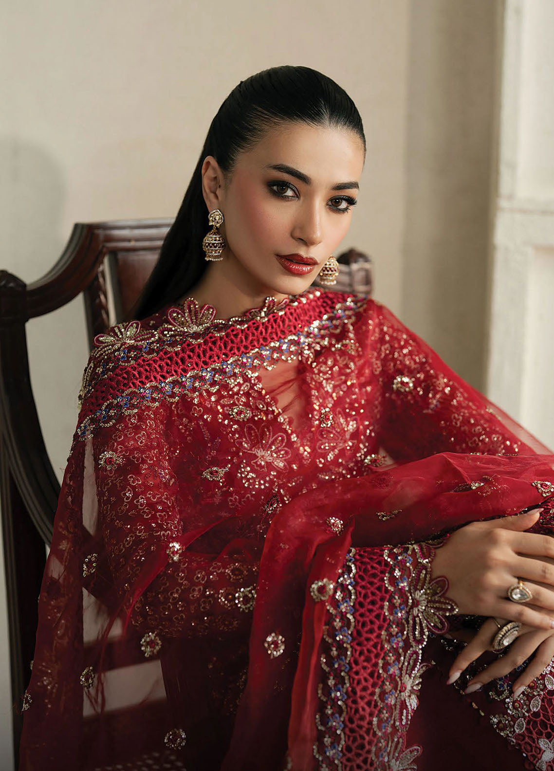 Pehli Nazar by Ayzel Embroidered Suits Unstitched 3 Piece AAFPZ25 D-01 Naqqash