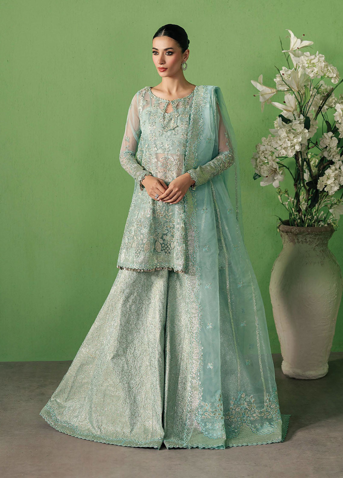 Pehli Nazar by Ayzel Embroidered Suits Unstitched 3 Piece AAFPZ25 D-04 Zarbaaf