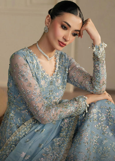 Pehli Nazar by Ayzel Embroidered Suits Unstitched 3 Piece AAFPZ25 D-05 Fursat
