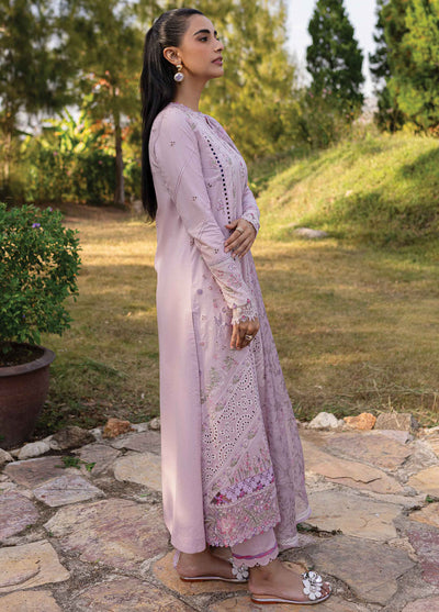 Q Line by Qalamkar Embroidered Lawn Suits Unstitched 3 Piece QM-05 Cecilia