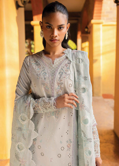 Q Line by Qalamkar Embroidered Lawn Suits Unstitched 3 Piece QM-16 Lune