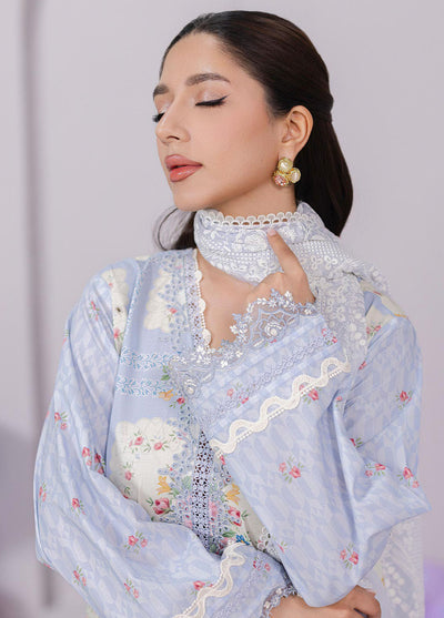Q Prints by Qalamkar Embroidered Lawn Suits Unstitched 3 Piece QLM25QP D-02 A Esme