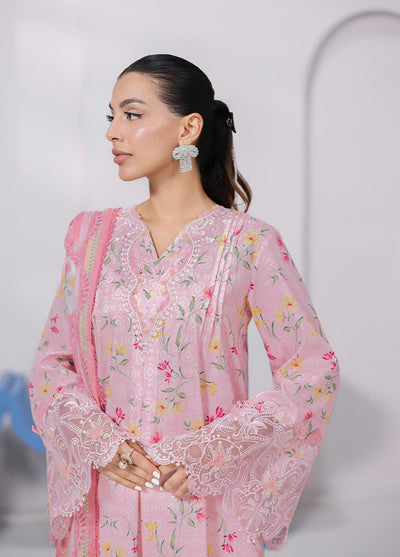 Q Prints by Qalamkar Embroidered Lawn Suits Unstitched 3 Piece QLM25QP D-04 A Vera