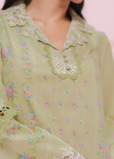 Q Prints by Qalamkar Embroidered Lawn Suits Unstitched 3 Piece QLM25QP D-07 A Xena