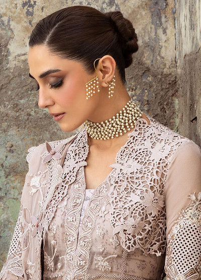 Qalamkar Embroidered Chiffon Suits Unstitched 3 Piece QLM25QC WC-01 Aisla