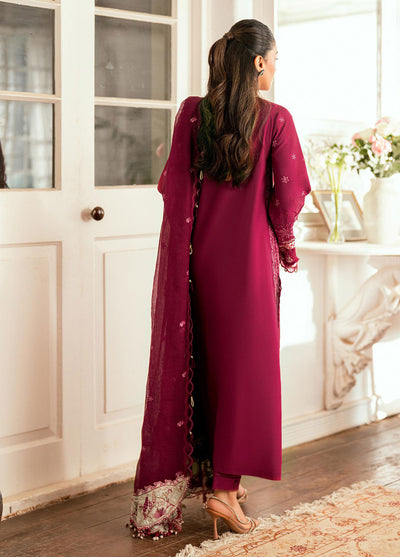Qalamkar Embroidered Lawn Suits Unstitched 3 Piece QLM25LL SB-02 Sameen