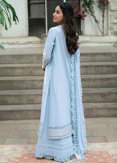 Qalamkar Embroidered Lawn Suits Unstitched 3 Piece QLM25LL SB-04 Zarish