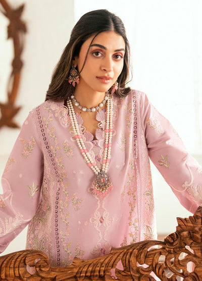 Qalamkar Embroidered Lawn Suits Unstitched 3 Piece QLM25LL SB-06 Komal